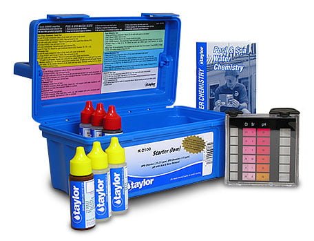 swimming pool chemicals test kit